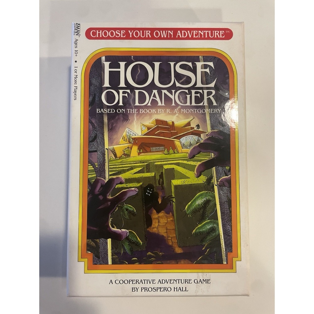 House of Danger: Choose Your Own Adventure Strategy Game from Z-Man Games 2018